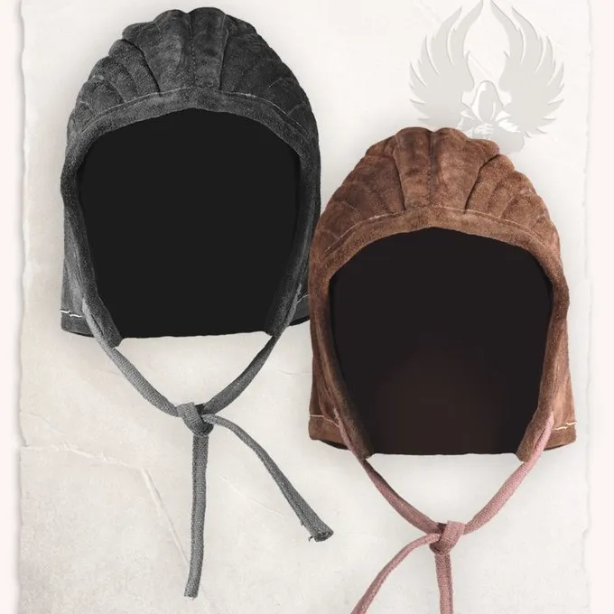 Mytholon Arming Cap Gambeson Leopold Leather Black