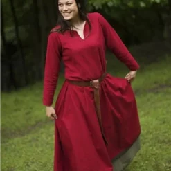 Epic Armoury Basic Dress, Dark Red/brown