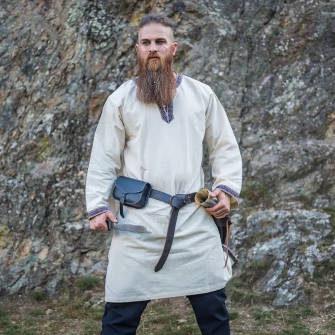 Leonardo Carbone Celtic Tunic Finn Cream - Image 2