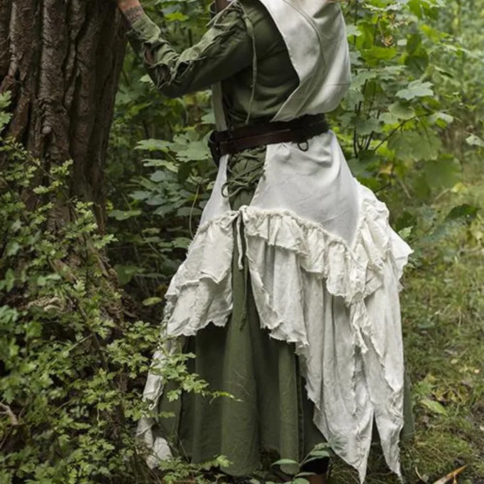 Epic Armoury Dress Raven, White - Image 2