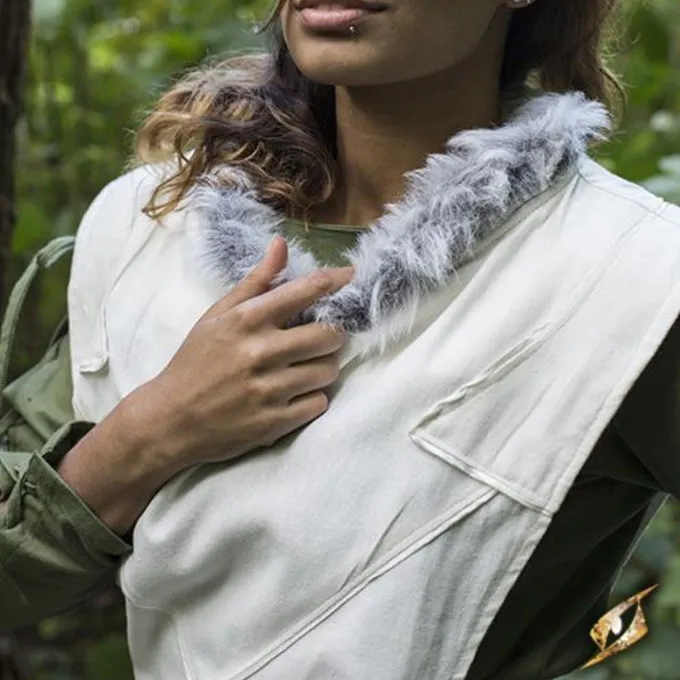 Epic Armoury Dress Raven, White - Image 3