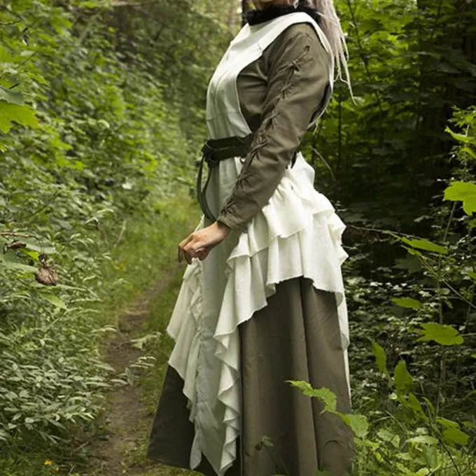 Epic Armoury Dress Raven, White - Image 5