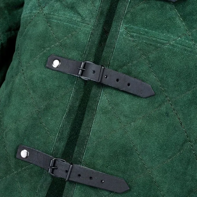 Mytholon Gambeson Arthur Suede Leather Complete Set Green - Image 3