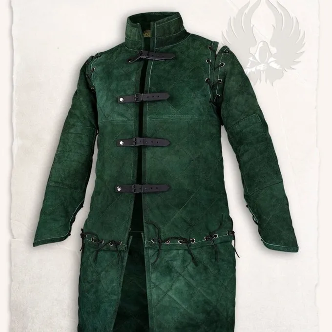 Mytholon Gambeson Arthur Suede Leather Complete Set Green - Image 4