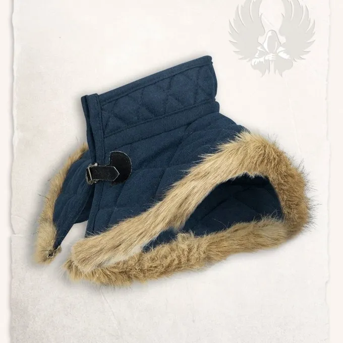 Mytholon Gambeson Collar Nimue Wool Blue - Image 3