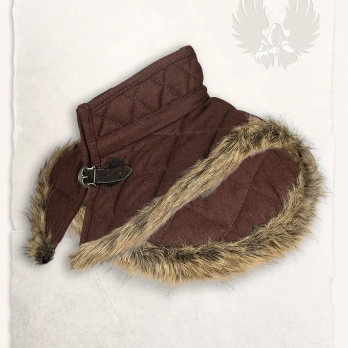 Mytholon Gambeson Collar Nimue Wool Brown - Image 3