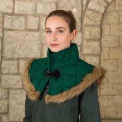 Mytholon Gambeson Collar Nimue Wool Green