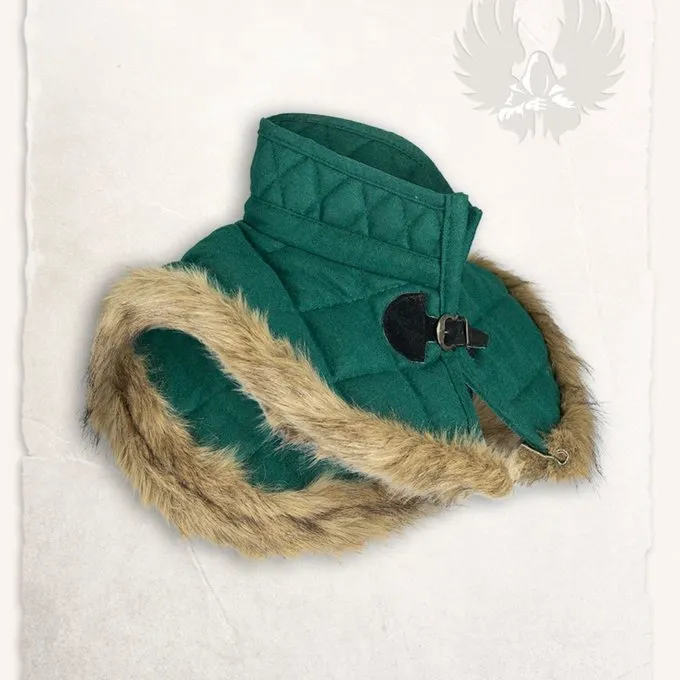 Mytholon Gambeson Collar Nimue Wool Green - Image 4