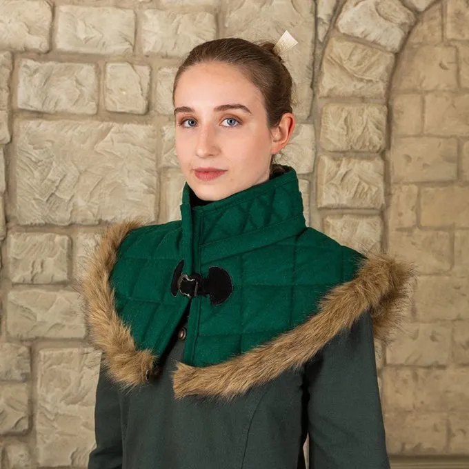 Mytholon Gambeson Collar Nimue Wool Green
