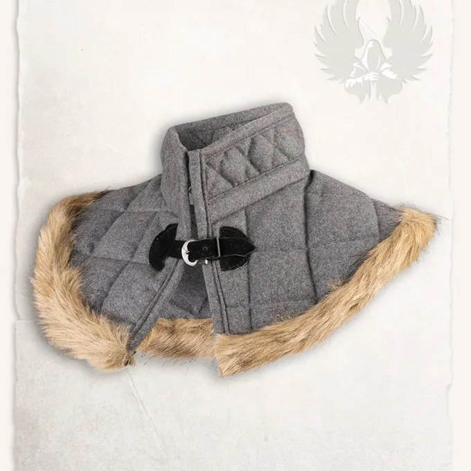 Mytholon Gambeson Collar Nimue Wool Grey - Image 3