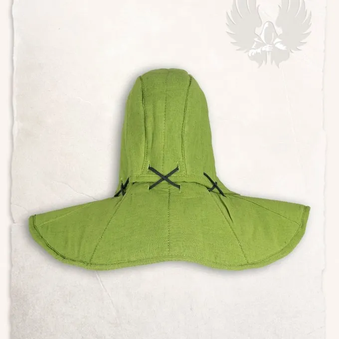 Mytholon Gambeson Hood And Collar Aulber Linen Green - Image 2