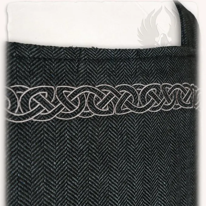 Mytholon Hangeroc Alva Herringbone Motif Black - Image 6