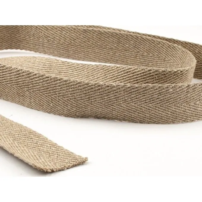 Herringbone Waist Band 100% Linen - Image 3
