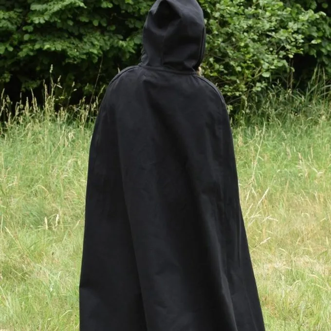 Kids Cloak Arthur, Black - Image 4