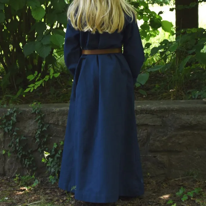 Kids Dress Matilda, Blue - Image 6