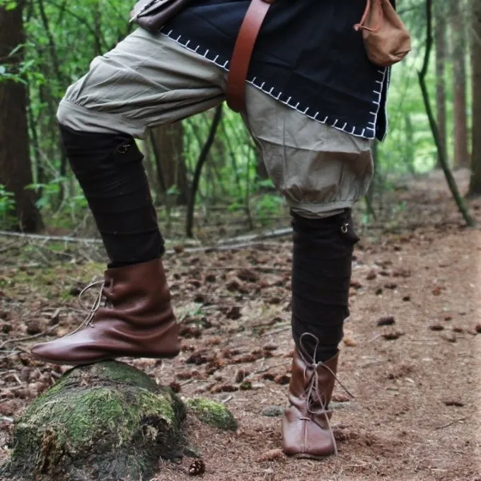 Leonardo Carbone Leg Wrappings Hredulf, Brown - Image 2