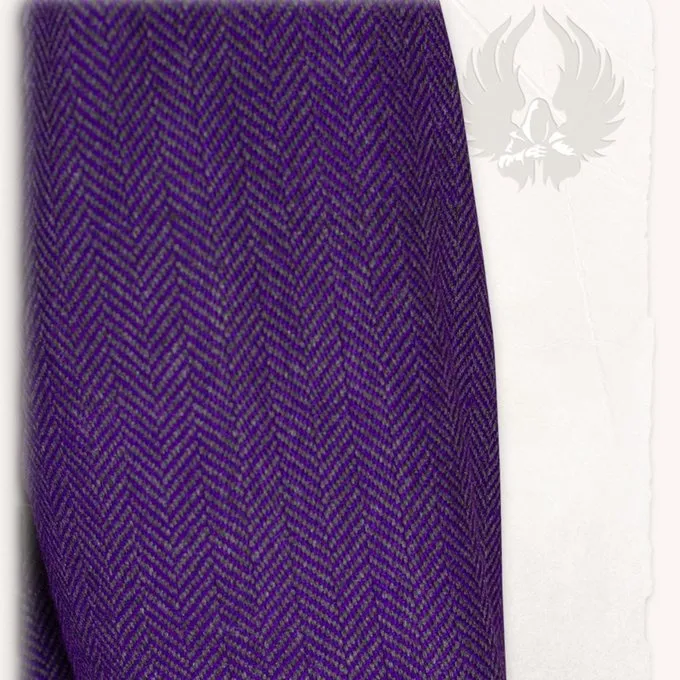 Mytholon Lenora Viking Dress Lilac, Herringbone - Image 3