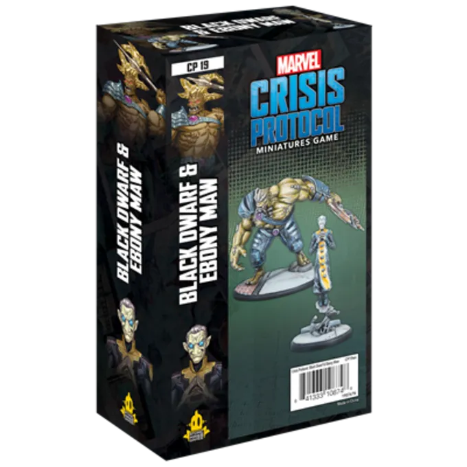 ATOMIC MASS GAMES Marvel CP Black Dwarf And Ebony Maw