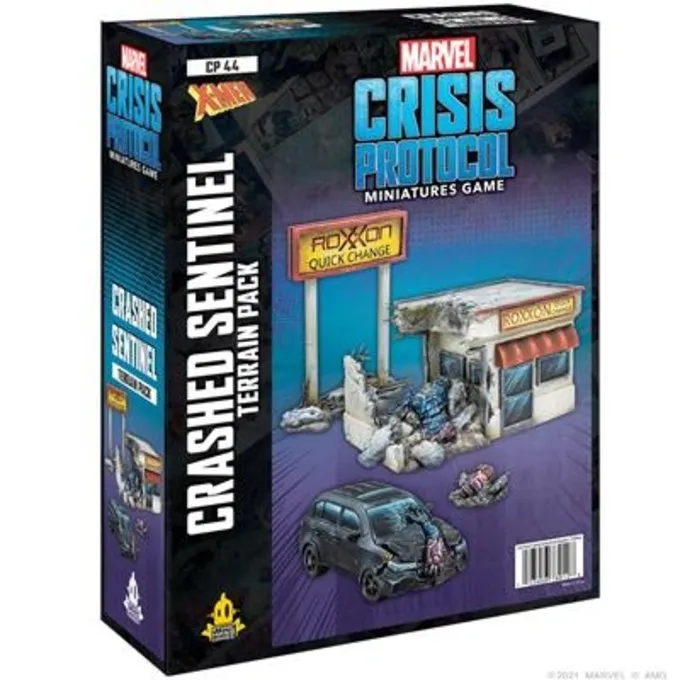 ATOMIC MASS GAMES Marvel CP Crashed Sentinel Terrain Exp - Image 2