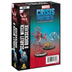 ATOMIC MASS GAMES Marvel CP Scarlet Witch And Quicksilver