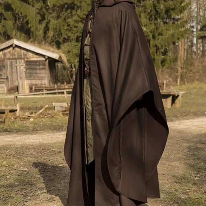 Epic Armoury Medieval Cloak Terrowin, Brown - Image 2