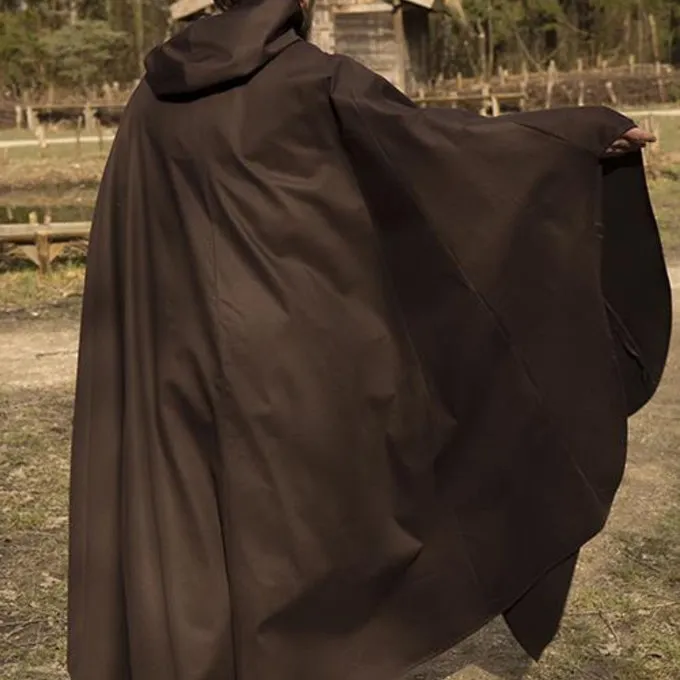 Epic Armoury Medieval Cloak Terrowin, Brown - Image 3