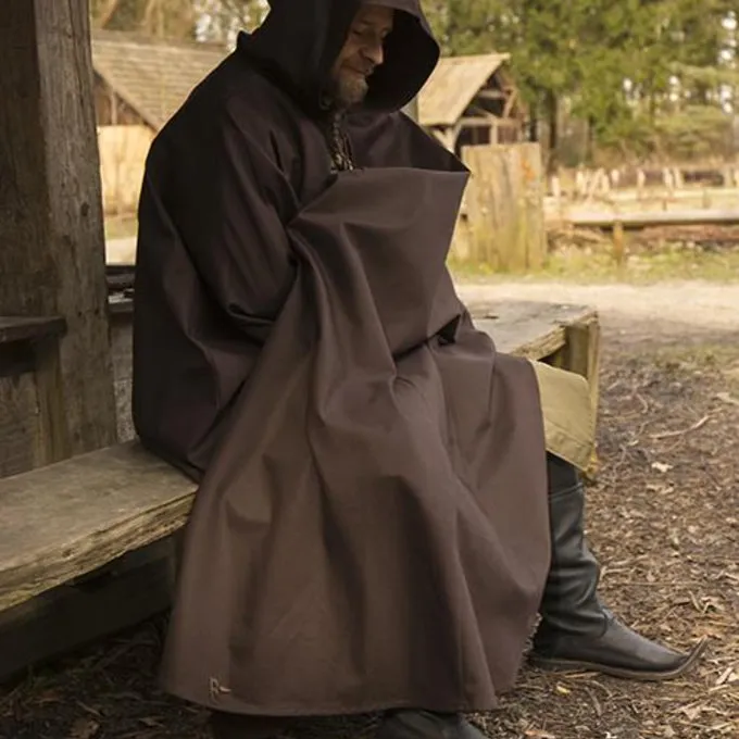 Epic Armoury Medieval Cloak Terrowin, Brown - Image 6