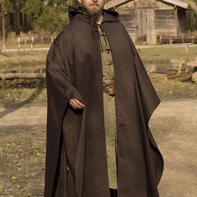 Epic Armoury Medieval Cloak Terrowin, Brown