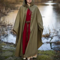 Epic Armoury Medieval Cloak Terrowin, Green