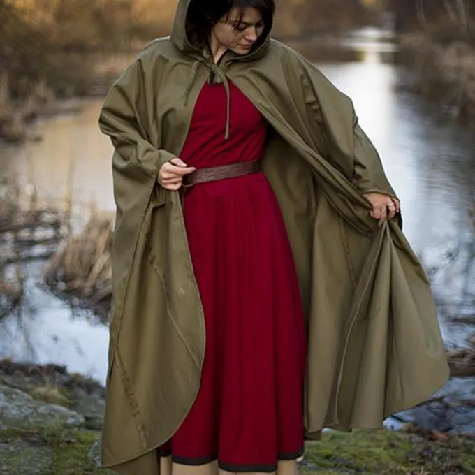 Epic Armoury Medieval Cloak Terrowin, Green - Image 6