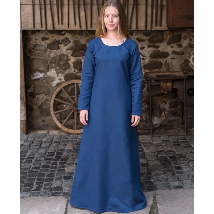 Burgschneider Medieval Dress Freya (deep Blue) - Image 2