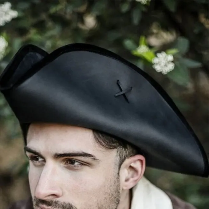 Rawblade Pirate Hat Jack Rackham, Black - Image 3