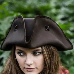 Rawblade Pirate Hat Jack Rackham, Brown
