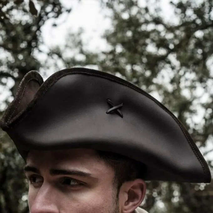 Rawblade Pirate Hat Jack Rackham, Brown - Image 5