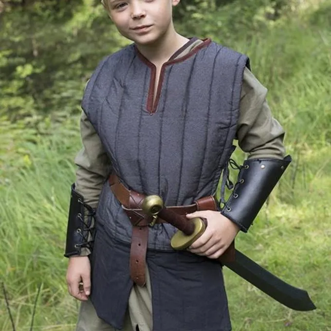 Epic Armoury RFB Sleeveless Gambeson, Black - Image 4