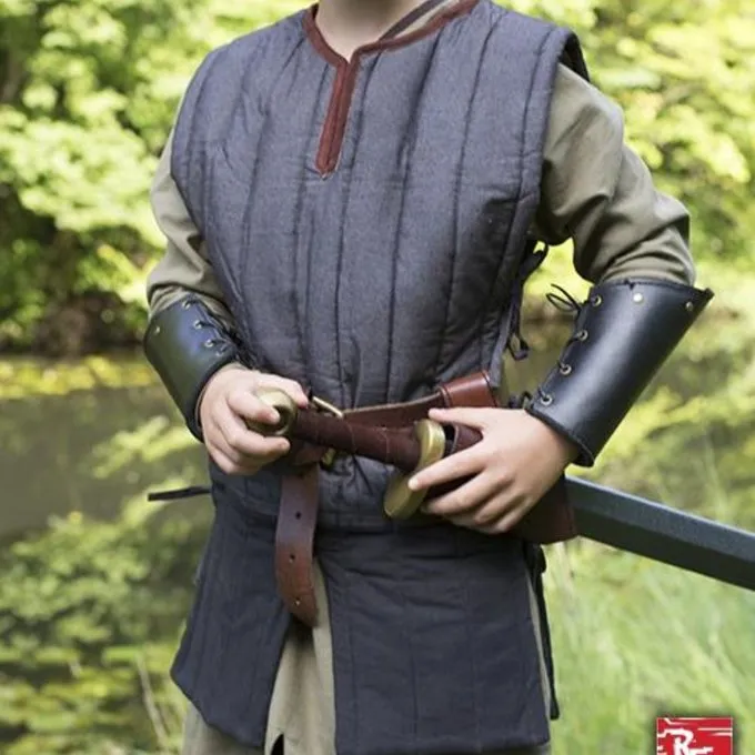 Epic Armoury RFB Sleeveless Gambeson, Black - Image 6