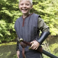 Epic Armoury RFB Sleeveless Gambeson For Children, Black