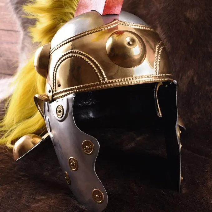 Deepeeka Roman Auxiliary Helmet British Museum - Image 5