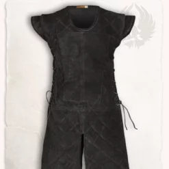 Mytholon Suede Leather Gambeson Brandon Black