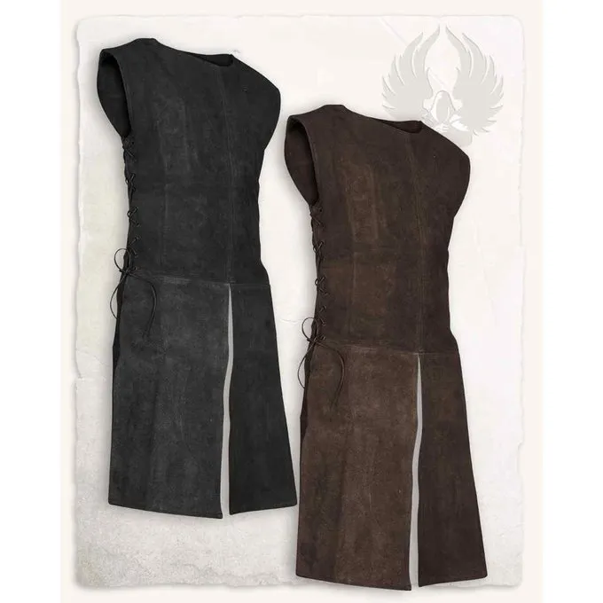 Mytholon Tabard Justus, Black Leather - Image 3