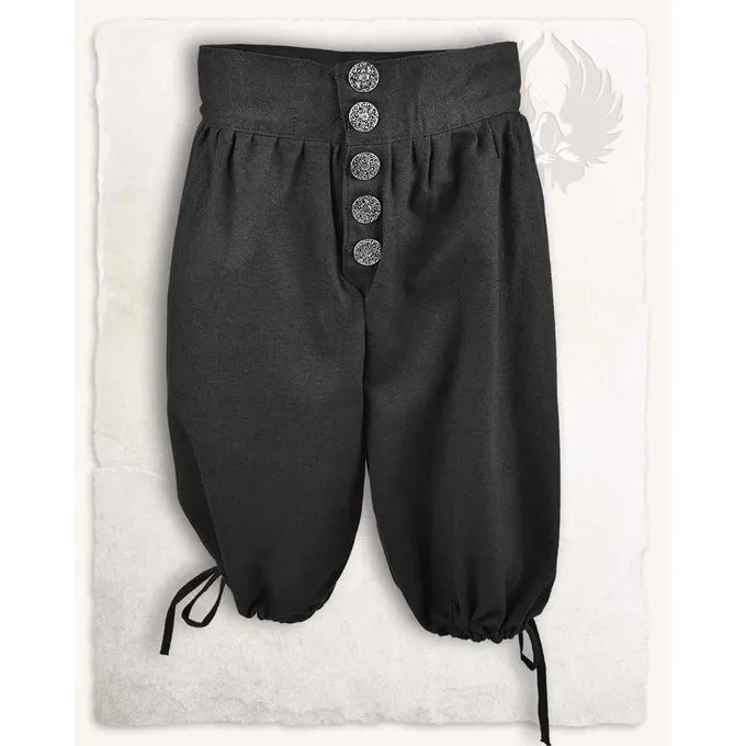 Mytholon Tilly Renaissance Trousers, Black - Image 2