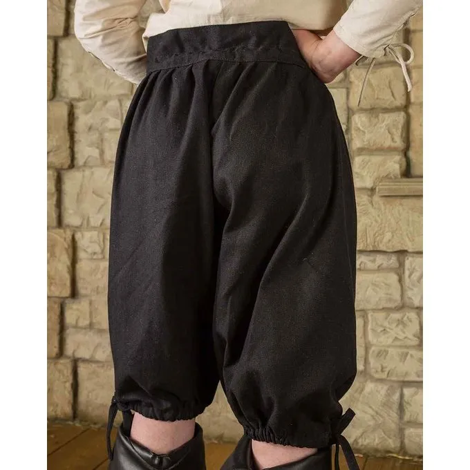 Mytholon Tilly Renaissance Trousers, Black - Image 4