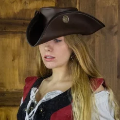 Rawblade Tricorn Three Doublons, Brown