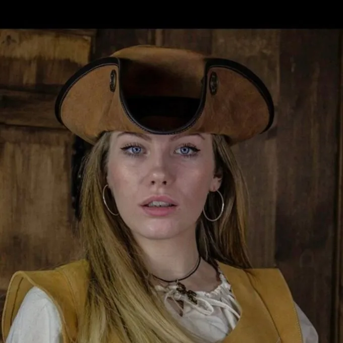 Rawblade Tricorn Three Doublons, Weathered Brown