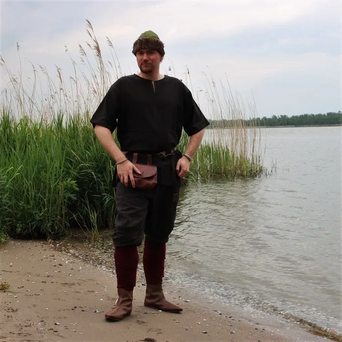 Leonardo Carbone Tunic Uhtred, Brown - Image 4