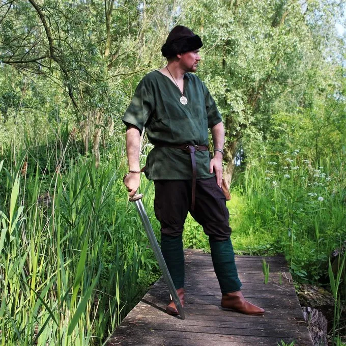 Leonardo Carbone Tunic Uhtred, Green - Image 4