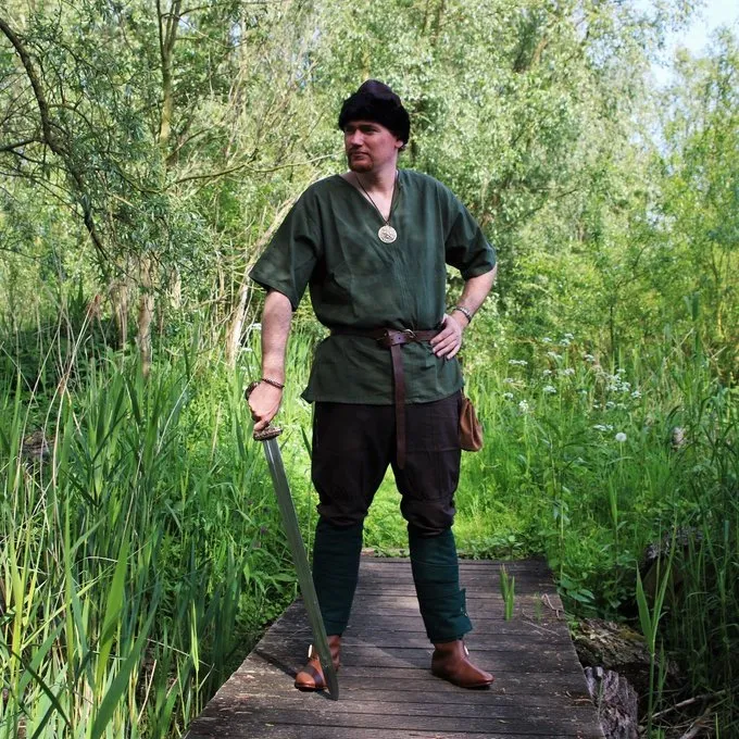 Leonardo Carbone Tunic Uhtred, Green - Image 5