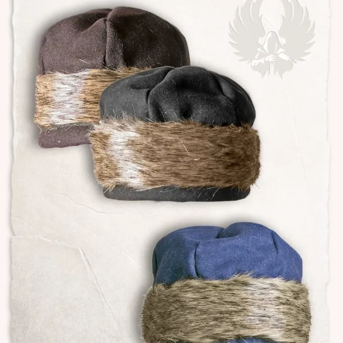 Mytholon Viking Cap Ragi Wool, Blue - Image 2