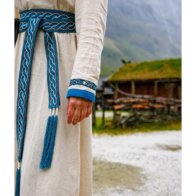 Leonardo Carbone Viking Dress Lagertha, Natural-blue - Image 6