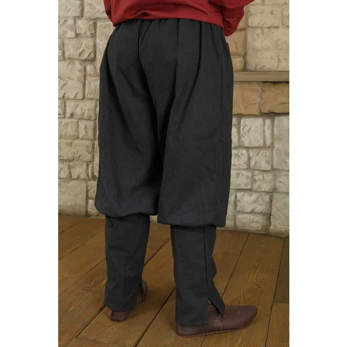 Mytholon Viking Trousers Ketill, Black - Image 3